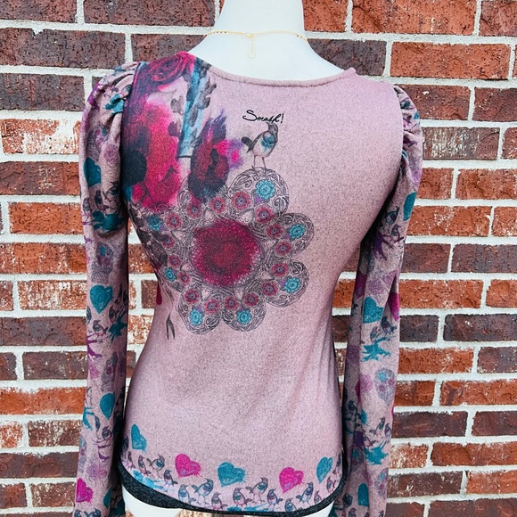 Tattoo Print Sweater - Picture 7 of 9